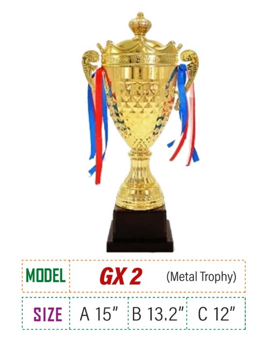 Metal Trophy GX 2